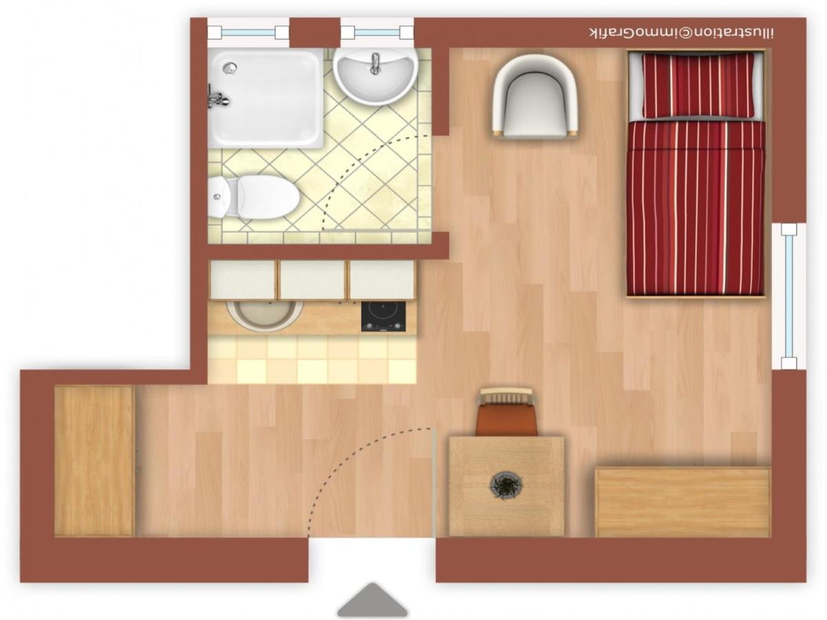 Rosenhof Am See Ferienwohnung Silberdistel 티어제 외부 사진
