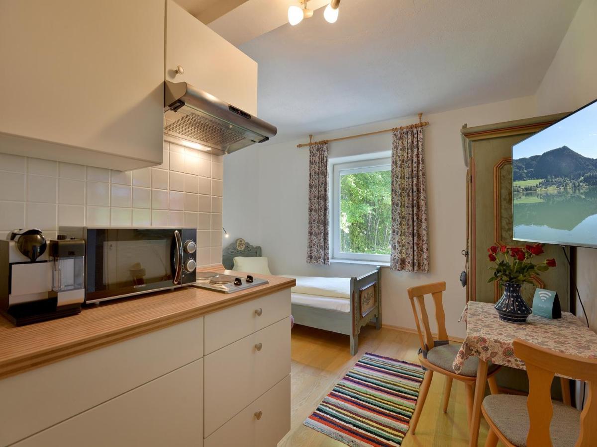 Rosenhof Am See Ferienwohnung Silberdistel 티어제 외부 사진